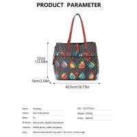 CH Bolso de hombro para mujer con temperamento de gran capacidad Modelo clásico Regalo Marca Nicho Compras Bolso de moda Bolso elegante Mochila de lujo de alta gama - details 1