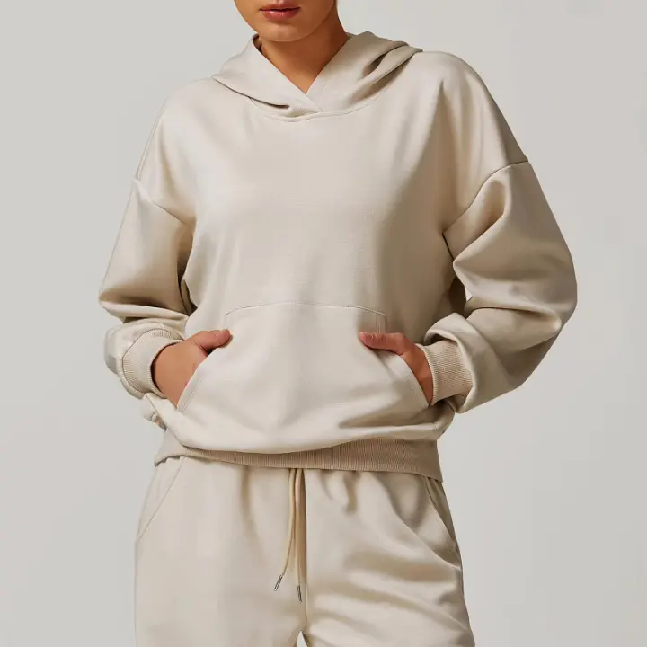 Sudadera con capucha informal ligera, ropa deportiva para mujer, sudadera de moda, ropa informal cómoda para uso diario - 1