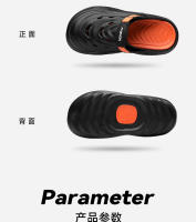 Agujero de los hombres zapatos eva verano exterior desgaste transpirable antideslizante sandalias de suela gruesa bolsa desodorante aumentada cabeza zapatillas - details 18