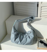 Bolsa de nailon bola de masa bolsa de gran capacidad bolsa de alta gama casual bolsa de mensajero simple versátil bolso de hombro de las mujeres - details 28