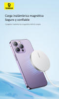 Baseus Cargador inalámbrico magnético 15W carga rapida para iPhone, Xiaomi, Samsung, Huawei - details 1