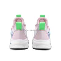Nuevo 2023 moda dibujos animados niña diseño escolar Rosa niño estrella zapatos caminar deportes correr precio bajo - details 4