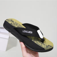 Nuevas sandalias de hombre tipo chanclas con pinza, antideslizantes, casuales, para la playa, frescas para usar al aire libre. - details 8
