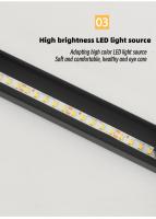 Lámpara LED de pared larga, moderna y sencilla para sala de estar, comedor, pasillo, decoración de pared, lámpara de mesita de noche para dormitorio - details 10
