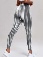 Ropa ajustada sin costuras para mujer, cintura alta, pantalones de yoga y gimnasio. - details 17
