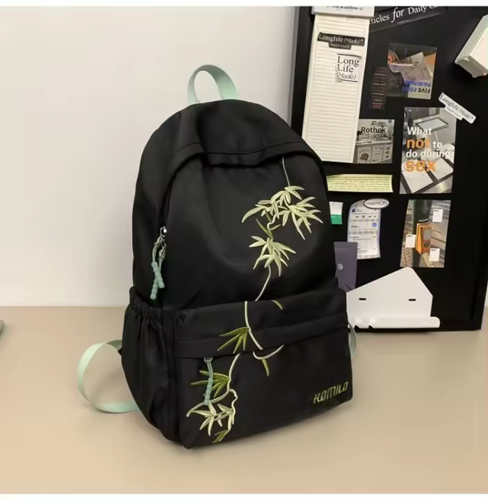 Mochila Escolar Universitaria Estilo Forestal Viajes Niñas Estudiantes de Secundaria Mochilas - 1