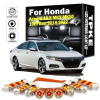 TPKE Kit de Luz de Mapa Interior LED para Honda Accord 10 X MKX MK10 Lámpara de Visera Solar - details 0
