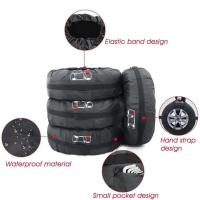 Bolso de coche, funda de repuesto, bolsa de advertencia para neumáticos de coche, funda impermeable - details 12