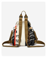 Mochila de viaje cruzada de doble uso para mujer, nueva mochila de viaje de gran capacidad con estampado de marca de moda, 2024 - details 14