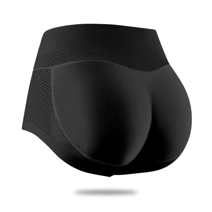 Modelado de elevación de cadera con almohadilla de control invisible para moldeadores de mujer, ropa interior de nailon y - 1