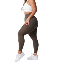 Leggings de gimnasio sin costuras NVGTN para mujeres suaves para entrenamiento ropa de yoga de cintura alta de spandex - details 26