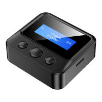 Receptor y transmisor de Audio con Bluetooth, adaptador inalámbrico estéreo con pantalla LCD, Dongle para coche, PC, TV, altavoces, AUX, R/L, RCA, TF, 3,5 MM - details 14