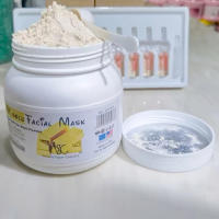 Polvo de Mascarilla de Gelatina Suave de Niacinamida 500g Hidratante Blanqueador de Rosa Ácido Salicilico Cerámida Herramientas de Cuidado de la Piel Facial - details 4
