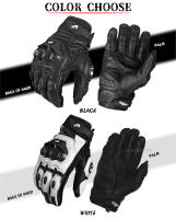Guantes de moto AFS 6 de fibra de carbono, protección contra caídas, de cuero, transpirables, para montar - details 2