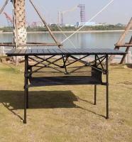 Mesa de picnic para camping, mesa plegable ligera y portátil para caravanas - details 10