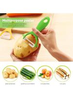 Pelador de cerámica de 3 piezas, pelador de frutas, pelador de verduras de cocina, la cerámica no se oxida, patatas, zanahorias y frutas - details 5