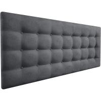 Tapado de Cabecero de Cama Premium Tela Tejida Antimanchas Tamaño 180 x 70 Verde Agua - details 8