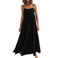 vestido de verano de mujer vestidos largos casuales dama - details 1