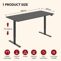 Escritorio de Oficina Elevable Motoriado 110 x 60 cm Diseño Ergonómico y Moderno con Soporte y Ventilador Fácil Instalación - details 78