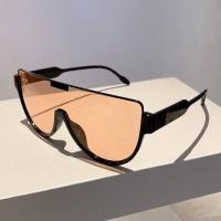 Gafas de sol finas con montura de una pieza de moda para mujer, trajes de verano, accesorios de moda semicírculo con personalidad para uso diario para actividades al aire libre, gafas de sol de Año Nuevo 2025, regalos para novias - details 2