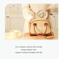 Bolsa térmica aislada plegable de mano, bolsa de almuerzo impermeable para trabajadores de oficina, bolso de Picnic de gran capacidad para estudiantes, Camping - details 5
