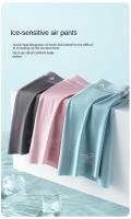 Ropa Interior de Seda de Hielo para Hombres Antibacteriano Graphene, Transpirable Sin Costuras, Tallas Grandes L-3XL, Cómodo y Moderno - details 3