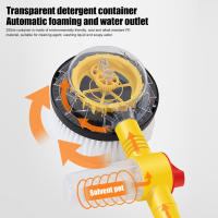 Cepillo para lavado de coches fregona para lavado de coches Kit de limpieza de coche con mango largo lavadora a presión de espuma cepillo de chenilla suave accesorios para automóviles - details 13