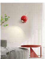 Lámpara de pared de dormitorio minimalista y de lujo con ángulo ajustable e interruptor, lámpara de pared pequeña, lámpara de noche minimalista - details 6