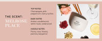 This repairing masque is scented with our Melrose Place fragrance