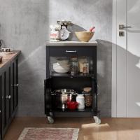 Carrito de Cocina móvil Carrito de Servir Estantería de Cocina Blanco 60 x 45 x 92 cm ES - details 11