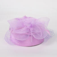 Sombreros rojos de iglesia de boda para mujer, tocado con velo de plumas, elegante, Derby, 2024 - details 18