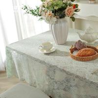 Romántico Ence estilo francés mesa de boda blanca, manteles de mesa de comedor, decoraciones de cocina - details 13