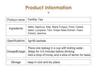 Té de mujer de palacio saludable de fertilidad, té fibroso - details 4