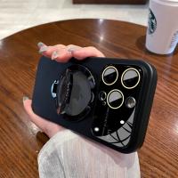 Funda de lujo con anillo de PC mate para iPhone 14, 13, 12, 11, 15 Pro Max Plus, soporte de teléfono con carga inalámbrica Magsafe, cubierta de cristal - details 8