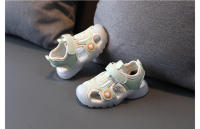 Sandalias planas con luces LED para niños y niñas, zapatos informales luminosos de araña, zapatos deportivos transpirables de verano para bebés - details 7