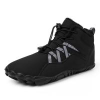 Botas de nieve de los hombres de invierno engrosado impermeable y antideslizante ancianos zapatos de algodón caliente y terciopelo botas cortas de mediana edad - details 1