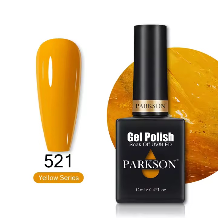 Parkson-esmalte de uñas de colores rojos, Gel híbrido para manicura semipermanente, barniz para uñas, 12ml - 1