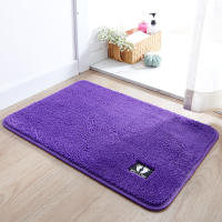 Alfombra de piso de baño alfombra de pie alfombra de puerta en la puerta del baño baño absorbente baño alfombra de dormitorio alfombra doméstica - details 6