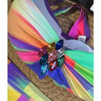 Bikinis arcoíris sexys, traje de baño push up para mujer, trío de baño, conjunto de bikini brasileño, ropa de playa, traje de baño para piscina - details 4