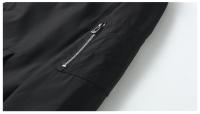 Chaqueta Bomber de Moda Casual para Hombres Material de Poliéster Cierre de Cremallera - details 9