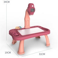 Proyector inteligente para niños, juego de mesa de pintura, juguete educativo para aprender a dibujar, juego para niños - details 3