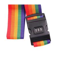 Cerradura de Contraseña Arcoiris para Maleta Cinta de Tijeron de 3 Dígitos - details 2