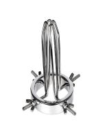 Dilatador anal y vaginal de metal ajustable Leten New Metal, espéculo vaginal, tapón anal grande, juguetes sexuales BDSM para hombres homosexuales. - details 6