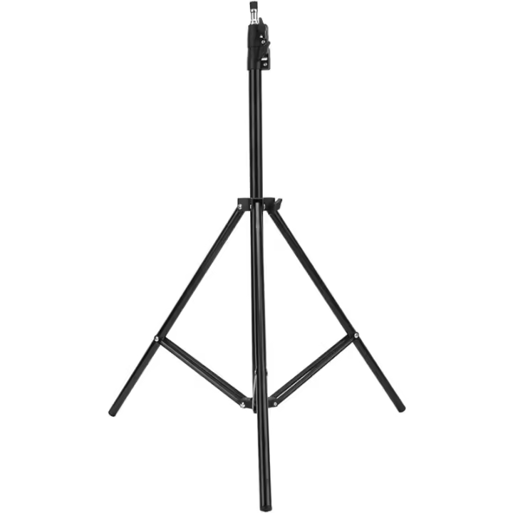 Soporte de Luz Plegable Stan Tripod 2.1m / 6.9ft Ajustable de Aluminio para Proyector Selfies Iluminación Streaming Vídeo - 1