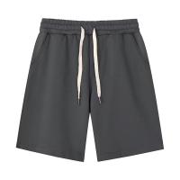 Pantalones Cortos Atléticos de Verano para Hombres Cintura Media, Cierre con Cordón, Bolsillos - details 4