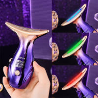 Dispositivo de belleza para Lifting de cuello, masajeador Facial antiarrugas de microcorriente, rejuvenecimiento de la piel, vibrador de doble mentón fino - details 6