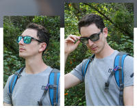 Gafas de sol polarizadas de lujo para hombre y mujer, lentes de sol a la moda para conducir, pescar, ciclismo, Golf y bicicleta - details 1