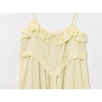 OUWU- Vestido Corto Camisola Decorativo En Capas Sin Espalda Estilo Vacaciones Holgado A La Moda Novedad De Verano Para Mujer - details 5