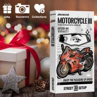 Piececool-Kits de construcción de modelos de motocicleta III, rompecabezas 3D de Metal, Juguetes DIY, rompecabezas para adolescentes, regalo para adultos - details 4
