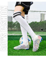 Las zapatillas de fútbol transpirables de caña alta para hombre y mujer son antideslizantes y resistentes al desgaste. - details 11